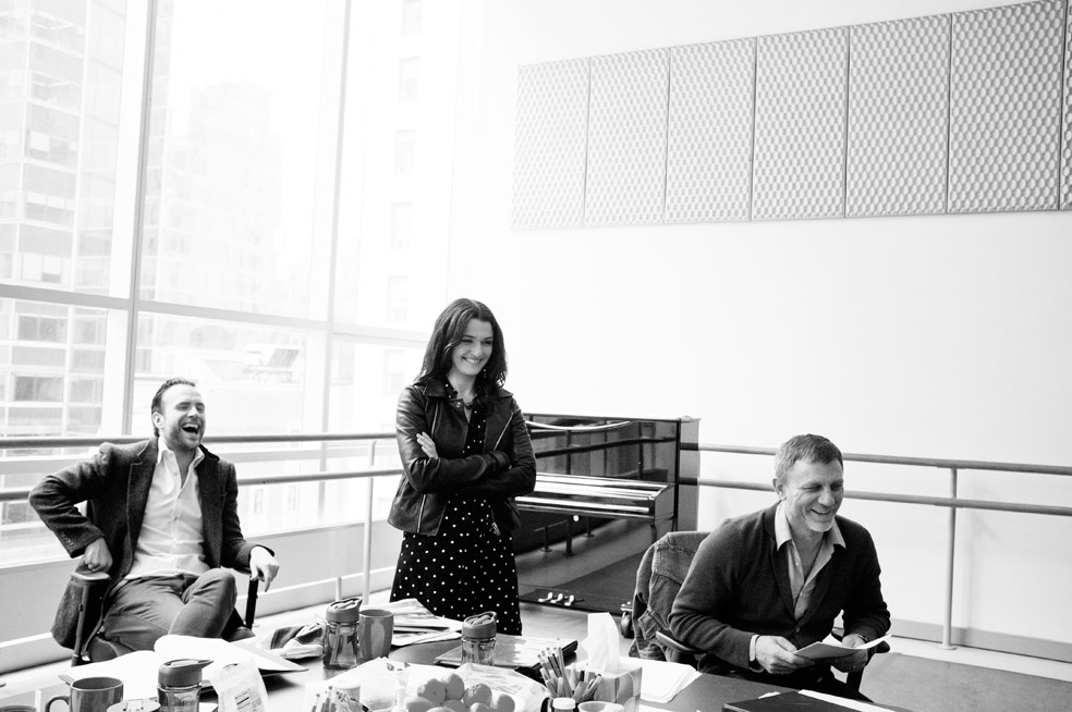 Daniel Craig and Cast In Betrayal Photo by Brigitte Lacombe/ via betrayalbroadway.com