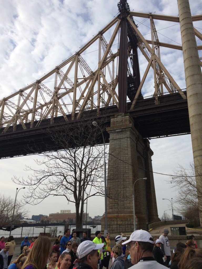 race start on Roosevelt Island