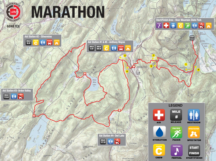 2014 North Face Endurance Challenge Bear Mountain Marathon